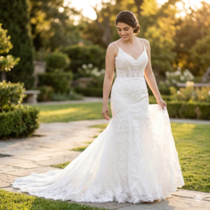 Elysian Lace Gown
